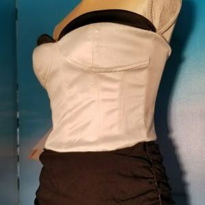 Bebe Lydia Dress short Black and White.